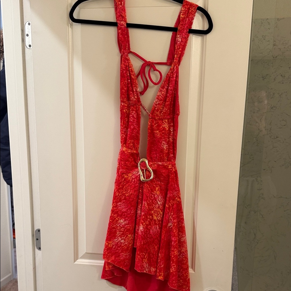 Outcast Red Lace Dress